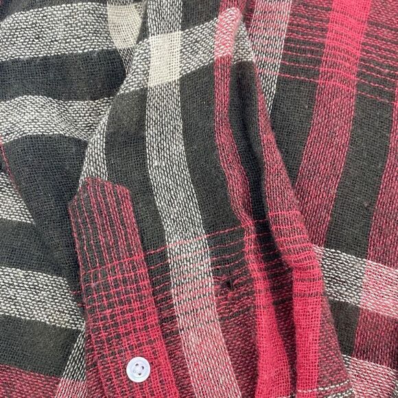 Polo Ralph Lauren Vintage Wool Cashmere Blend Plaid Button Down Flannel Shirt XS - Picture 15 of 15